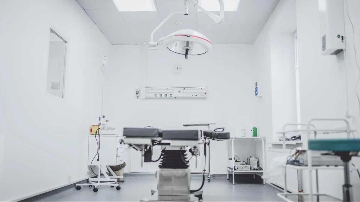 Clinic interior cleaned to standard